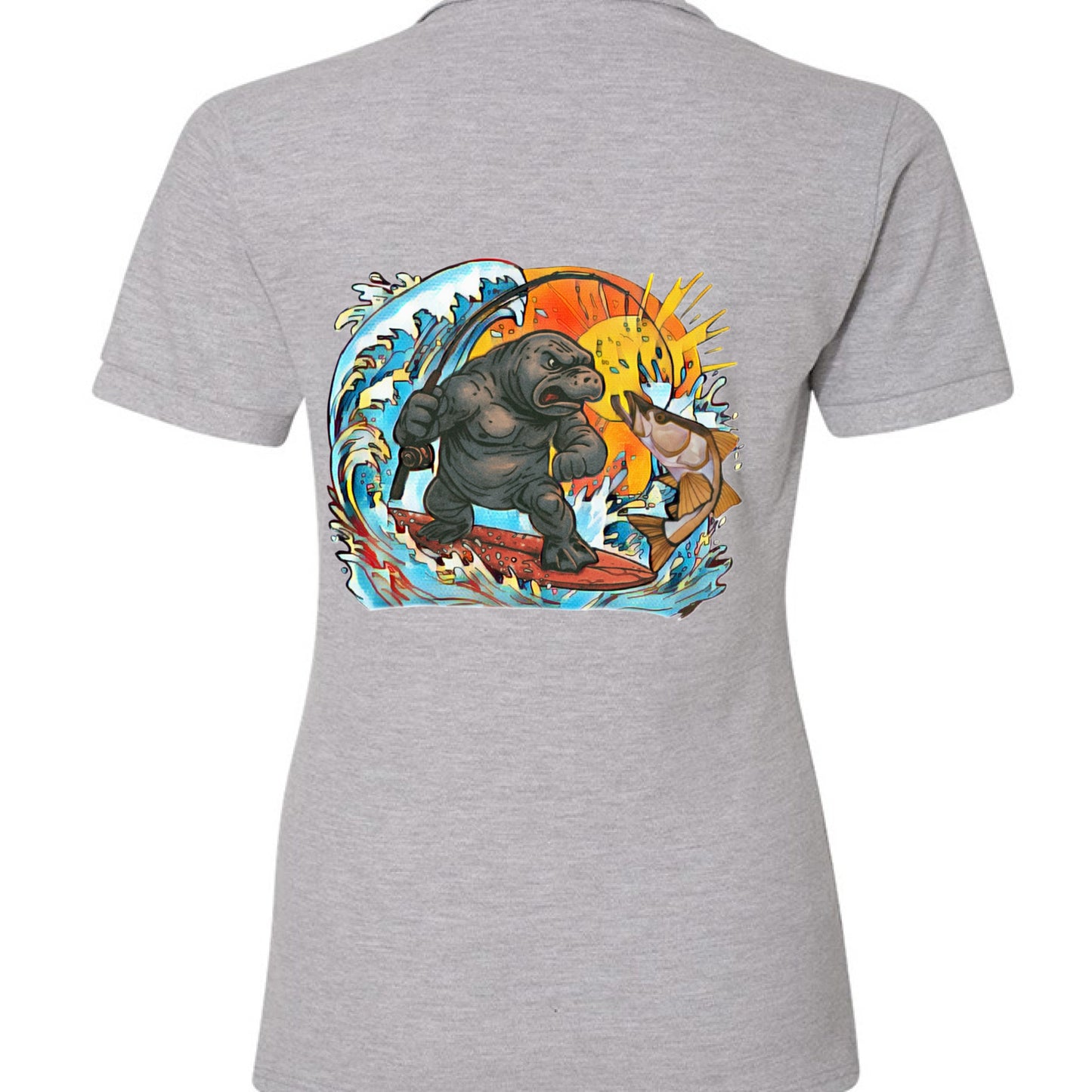 ATHLETIC HEATHER - BACK