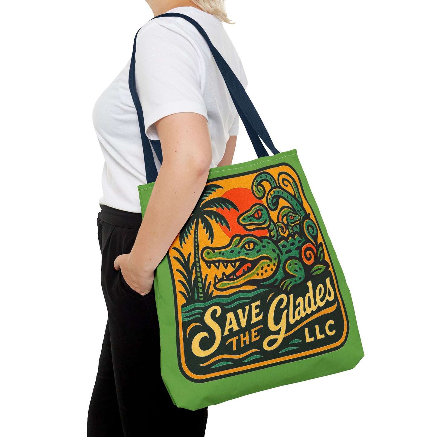 Tote Bag for Nature Lovers, Trendy Shopping Bag, Reusable Beach Bag
