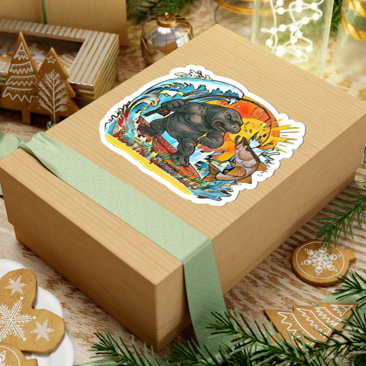 Support Kiss-Cut Stickers