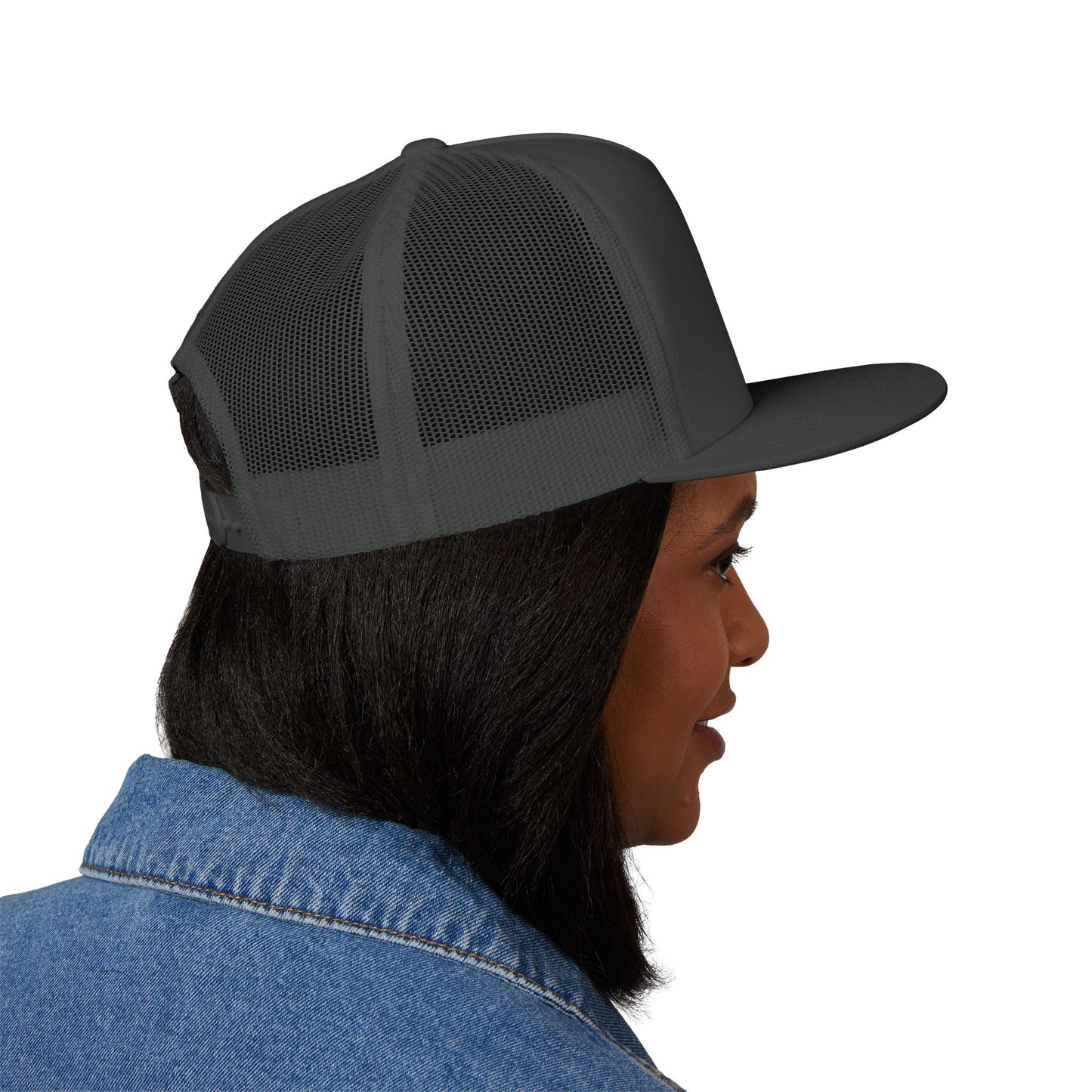 Embroidered Trucker Cap, Beach Hat, Outdoor Cap, Gift for Him, Summer Headwear, Vacation Accessory