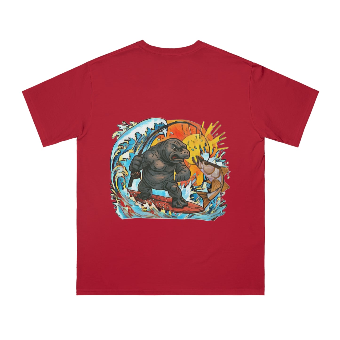 Surf Adventure Organic T-Shirt | Beach Vibes, Unisex Apparel, Summer Wear, Gift for Surfers, Casual Streetwear