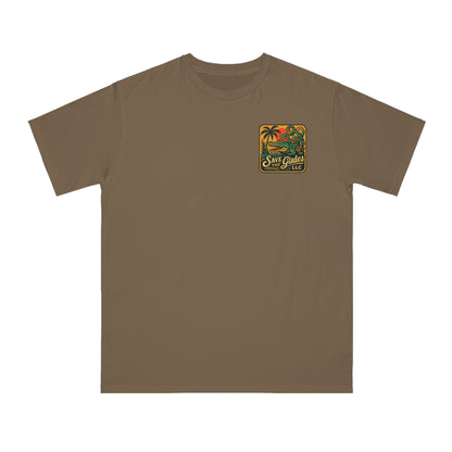 Surf Adventure Organic T-Shirt | Beach Vibes, Unisex Apparel, Summer Wear, Gift for Surfers, Casual Streetwear