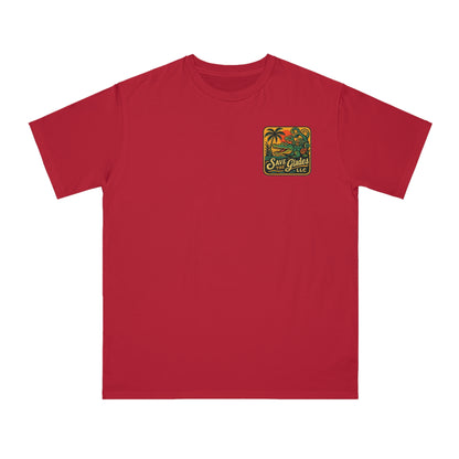 Surf Adventure Organic T-Shirt | Beach Vibes, Unisex Apparel, Summer Wear, Gift for Surfers, Casual Streetwear