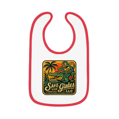 Colorful Baby Bib, Eco-Friendly Bib, 100% Organic Cotton, Fun Feeding Accessory, Outdoor Adventure Gift, Cute Baby Shower Present, Animal Lover Bib