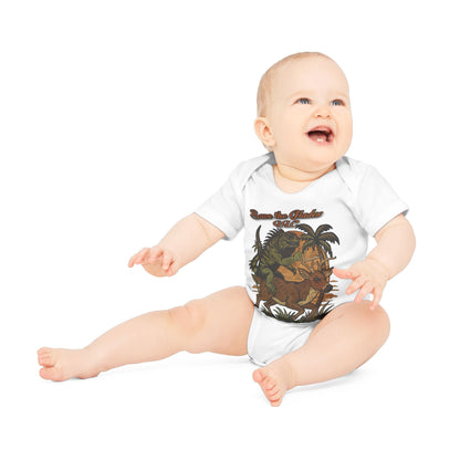 Adventure Baby Bodysuit, 100% Organic Cotton Infant Tee, Toddler Gift, Unique Baby Outfit, Baby Shower Gift, Fun Dino Clothing