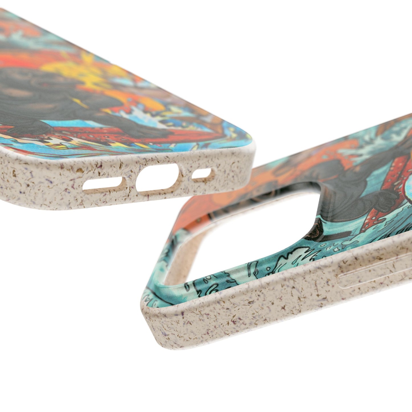 Eco-Friendly Phone Cases with Surfing Manatee Design, Biodegradable Phone Case, Ocean Lover Gift, Marine Life Accessories, Sustainable [...]