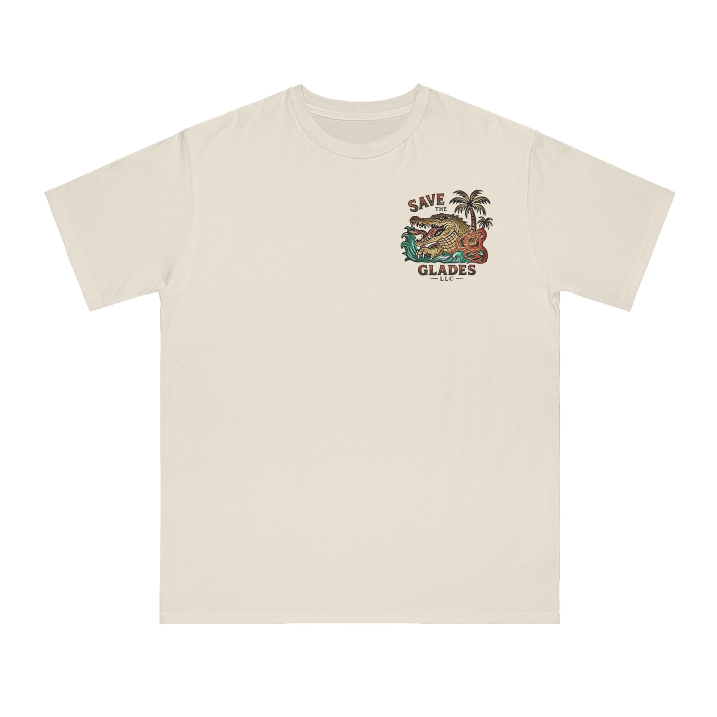 Eco-Friendly Organic Cotton T Shirt, IGUANA BUCK
