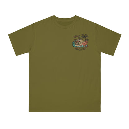 Eco-Friendly Organic Cotton T Shirt, IGUANA BUCK