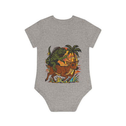 Adventure Baby Bodysuit, 100% Organic Cotton Infant Tee, Toddler Gift, Unique Baby Outfit, Baby Shower Gift, Fun Dino Clothing