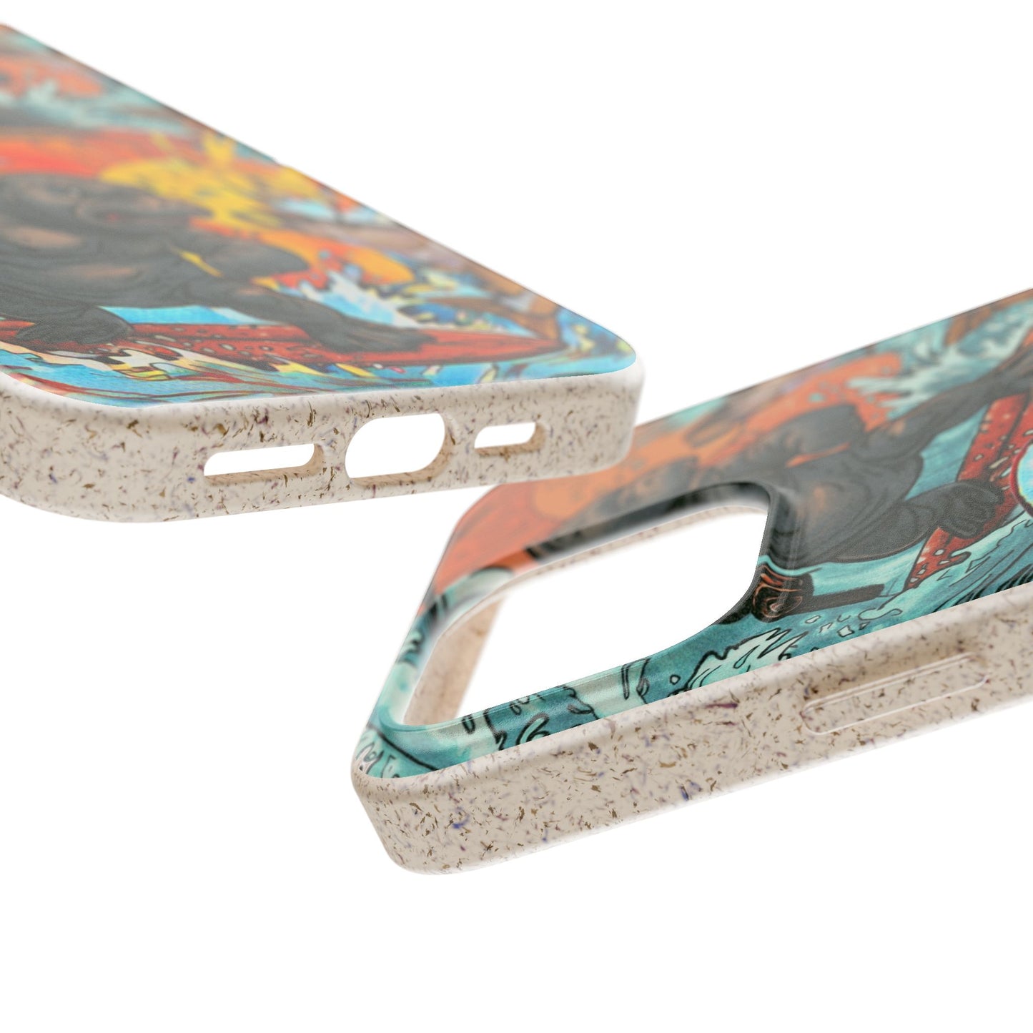 Eco-Friendly Phone Cases with Surfing Manatee Design, Biodegradable Phone Case, Ocean Lover Gift, Marine Life Accessories, Sustainable [...]