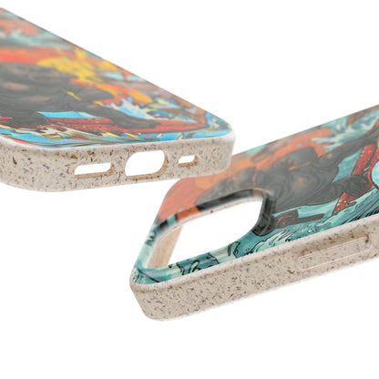 Eco-Friendly Phone Cases with Surfing Manatee Design, Biodegradable Phone Case, Ocean Lover Gift, Marine Life Accessories, Sustainable [...]