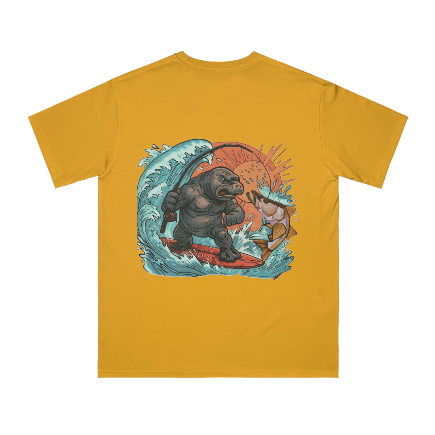 Surf-Inspired Organic T-Shirt for Adventure Lovers | Unisex Tee, Summer Apparel, Beachwear, Gift for Surfers, Trendy Graphic Shirt