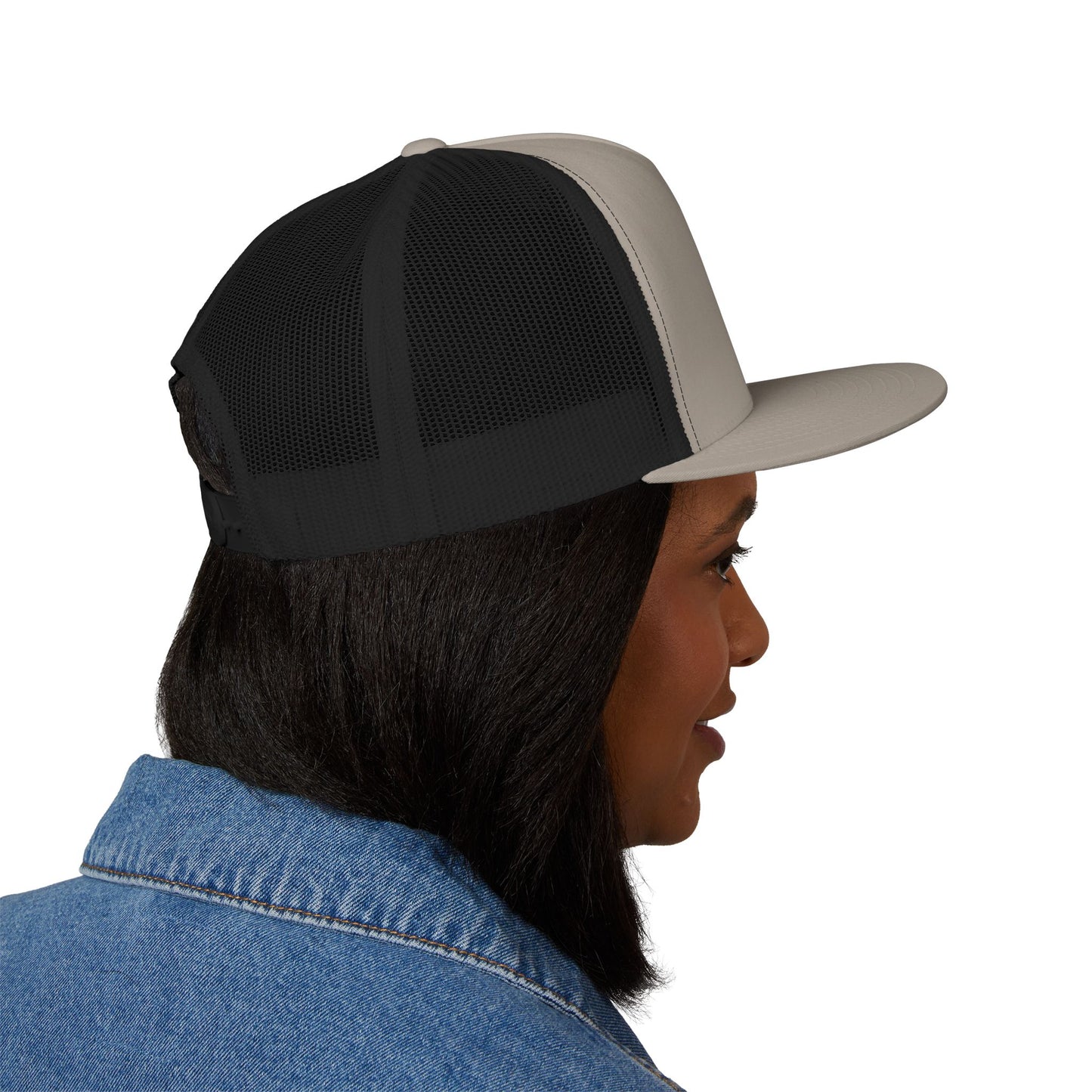 Embroidered Trucker Cap, Beach Hat, Outdoor Cap, Gift for Him, Summer Headwear, Vacation Accessory