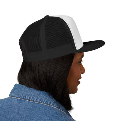 Embroidered Trucker Cap, Beach Hat, Outdoor Cap, Gift for Him, Summer Headwear, Vacation Accessory