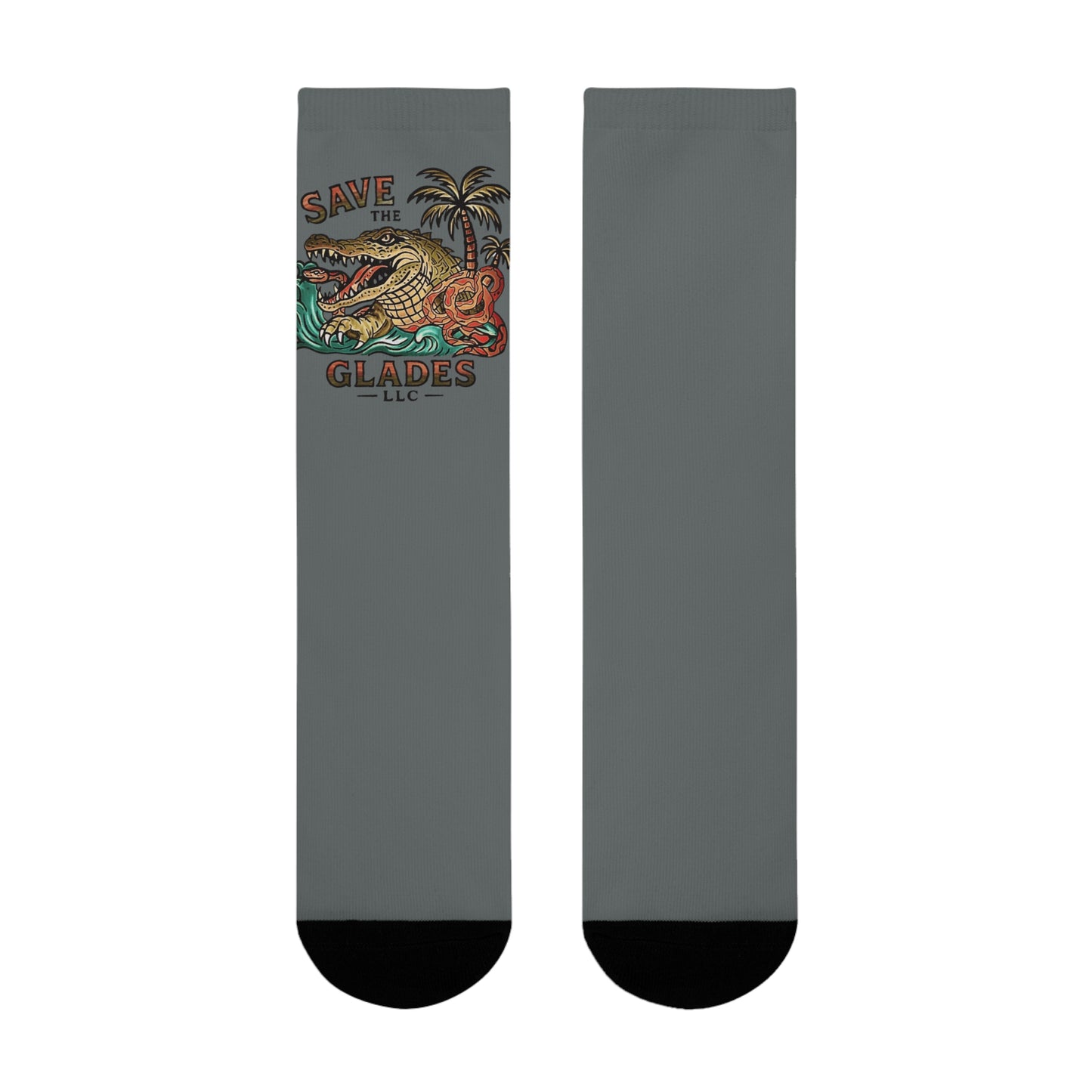 Sublimation Crew Socks - Fun Gifts for Nature Lovers, Wildlife Enthusiasts, Casual Wear, Unique Accessory, Personalized Sock Designs