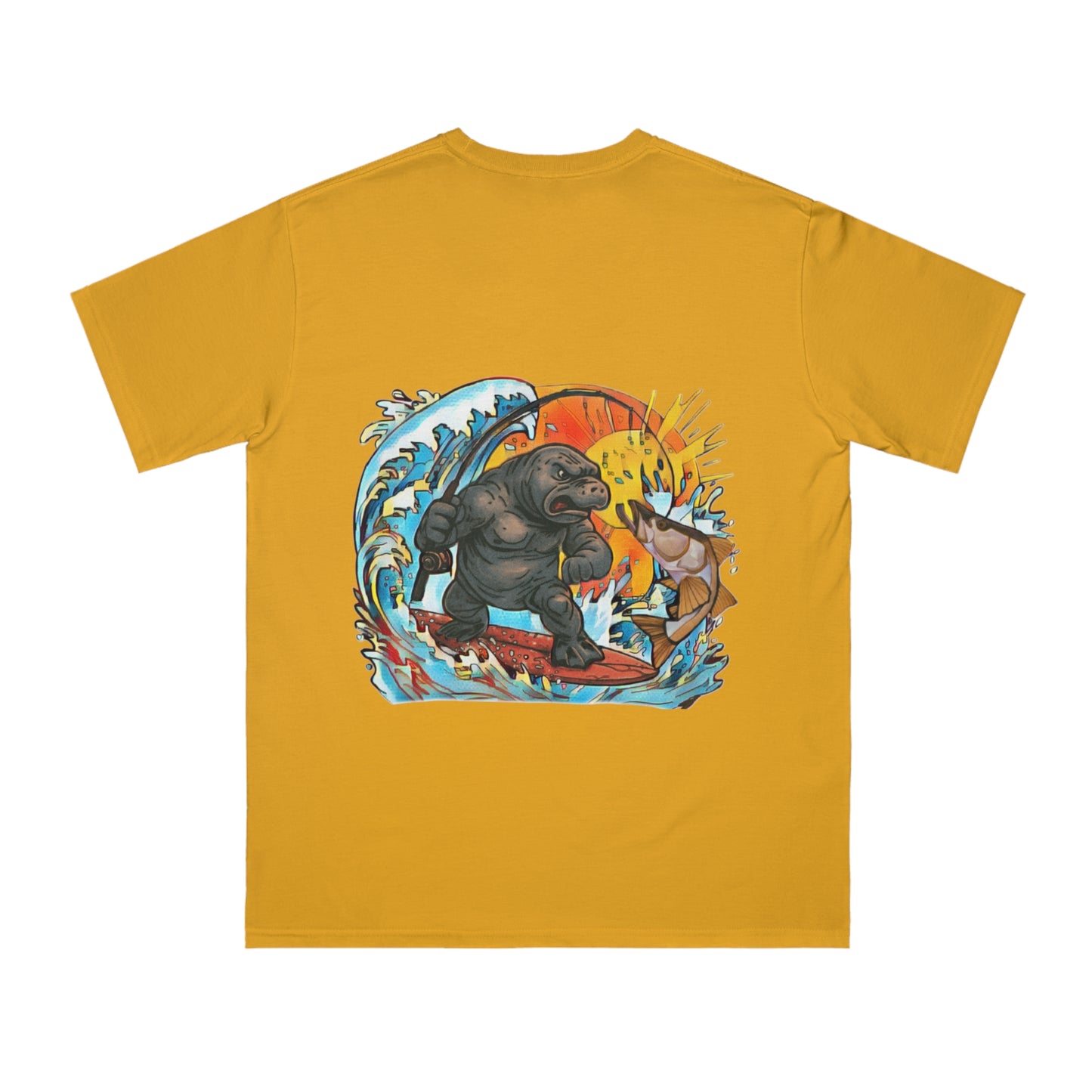 Surf Adventure Organic T-Shirt | Beach Vibes, Unisex Apparel, Summer Wear, Gift for Surfers, Casual Streetwear