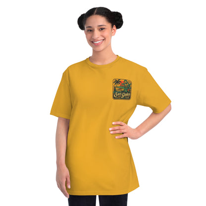 Surf Adventure Organic T-Shirt | Beach Vibes, Unisex Apparel, Summer Wear, Gift for Surfers, Casual Streetwear