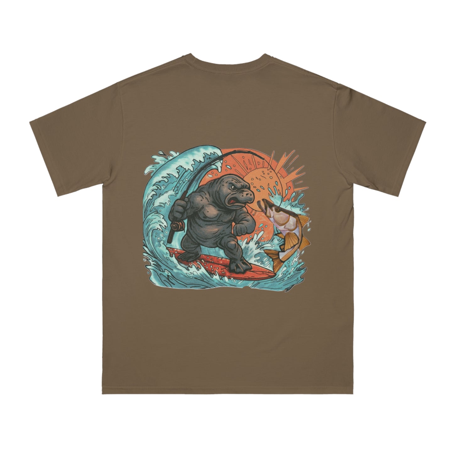 Surf-Inspired Organic T-Shirt for Adventure Lovers | Unisex Tee, Summer Apparel, Beachwear, Gift for Surfers, Trendy Graphic Shirt