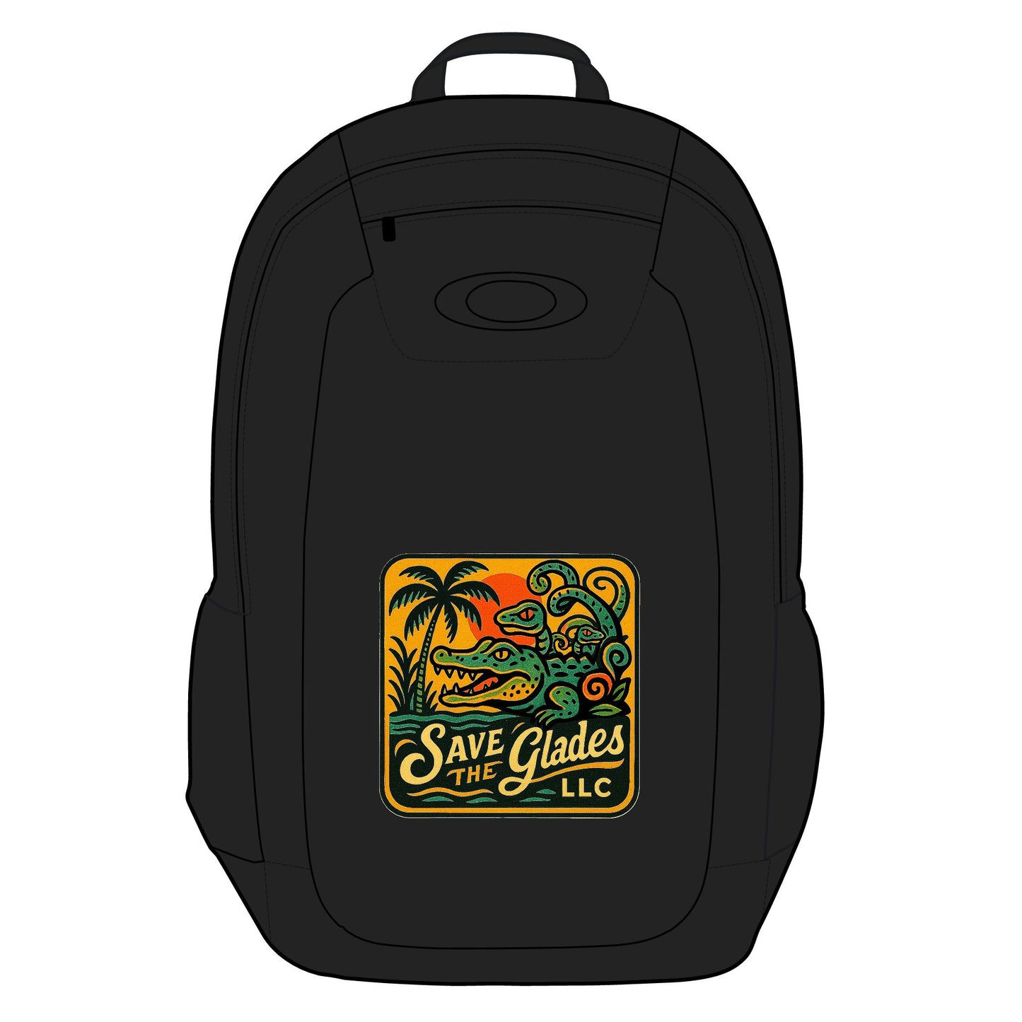 Oakley Enduro Backpack for Outdoor Adventures, Stylish Hiking Bag, Travel Backpack, Save the Glades Design