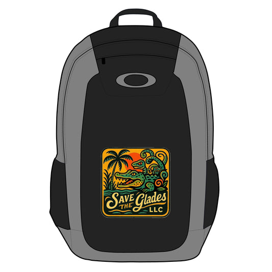 Oakley Enduro Backpack for Outdoor Adventures, Stylish Hiking Bag, Travel Backpack, Save the Glades Design