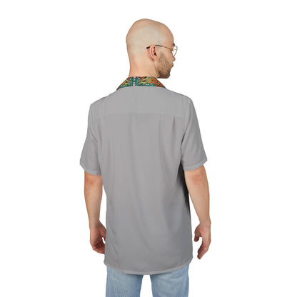 Tropical Unisex Button-Down Shirt, Summer Fashion, Beach Party Wear, Hawaiian Aloha Shirt, Vacation Apparel, Casual Summer Outfit