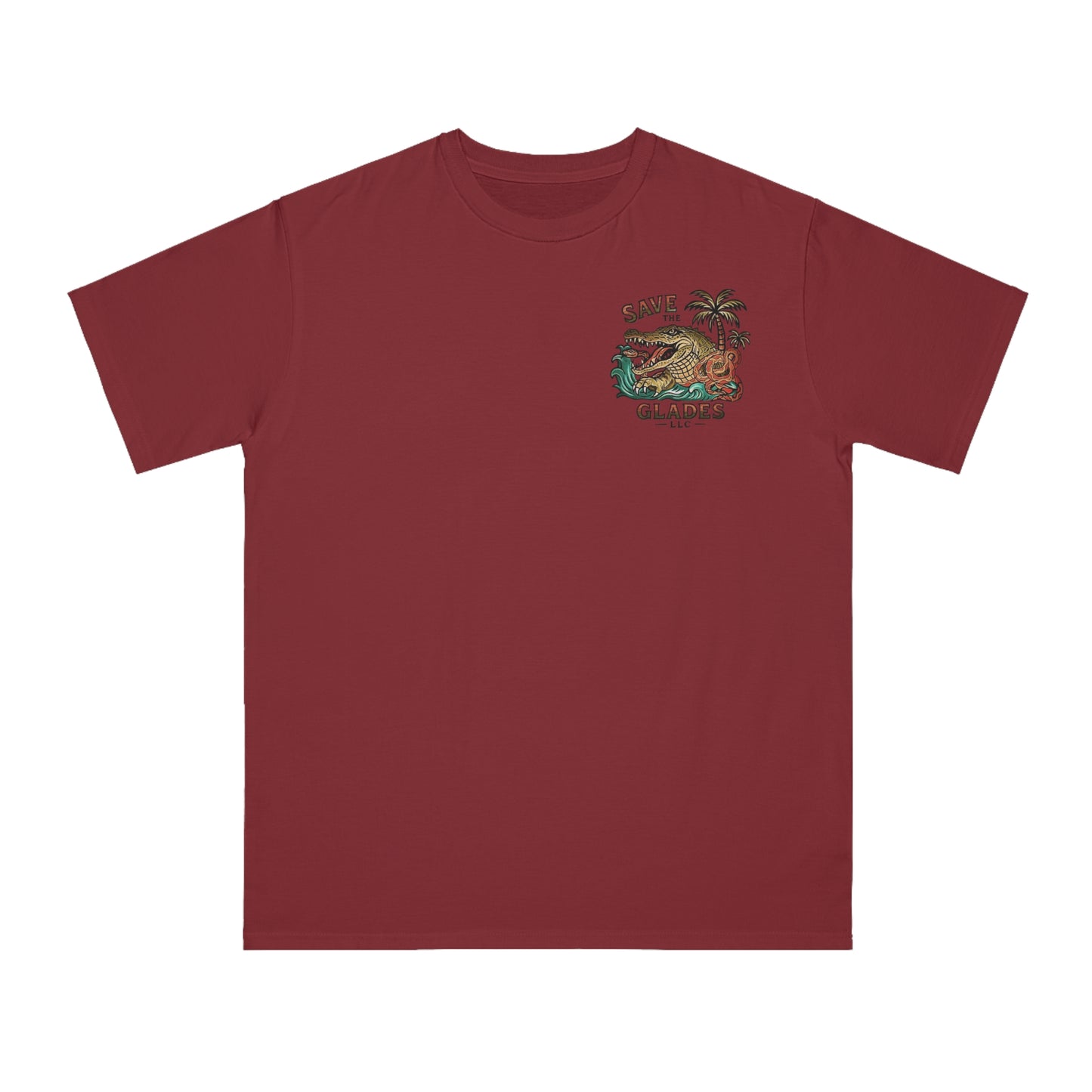 Eco-Friendly Organic Cotton T Shirt, IGUANA BUCK