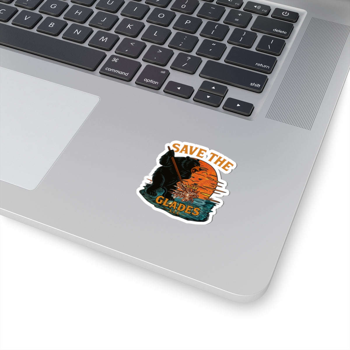 LionBear Save the Glades Stickers, Eco-Friendly Decor, Laptop Stickers, Wildlife Awareness, Nature Lover Gifts, Adventure Accessories
