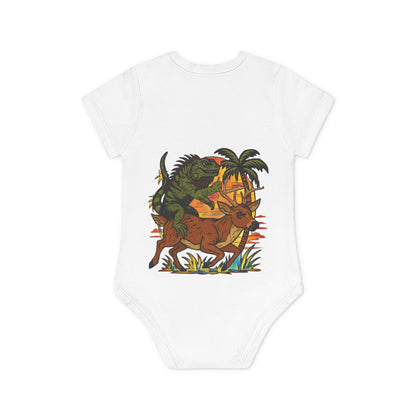 Adventure Baby Bodysuit, 100% Organic Cotton Infant Tee, Toddler Gift, Unique Baby Outfit, Baby Shower Gift, Fun Dino Clothing