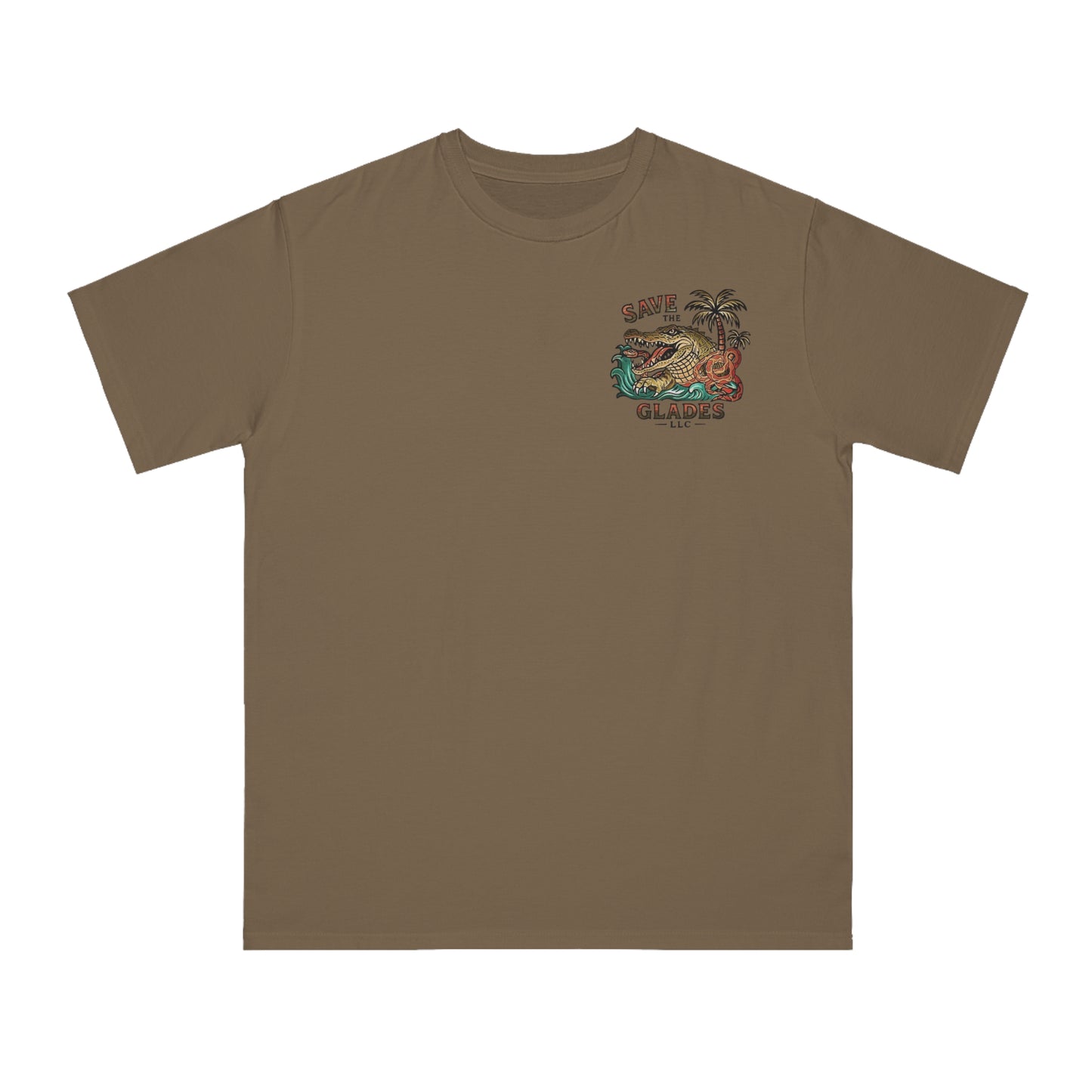 Eco-Friendly Organic Cotton T Shirt, IGUANA BUCK