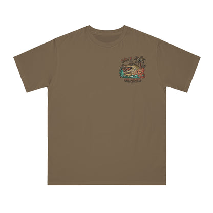 Eco-Friendly Organic Cotton T Shirt, IGUANA BUCK