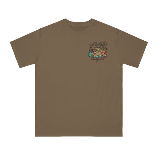 Eco-Friendly Organic Cotton T Shirt, IGUANA BUCK