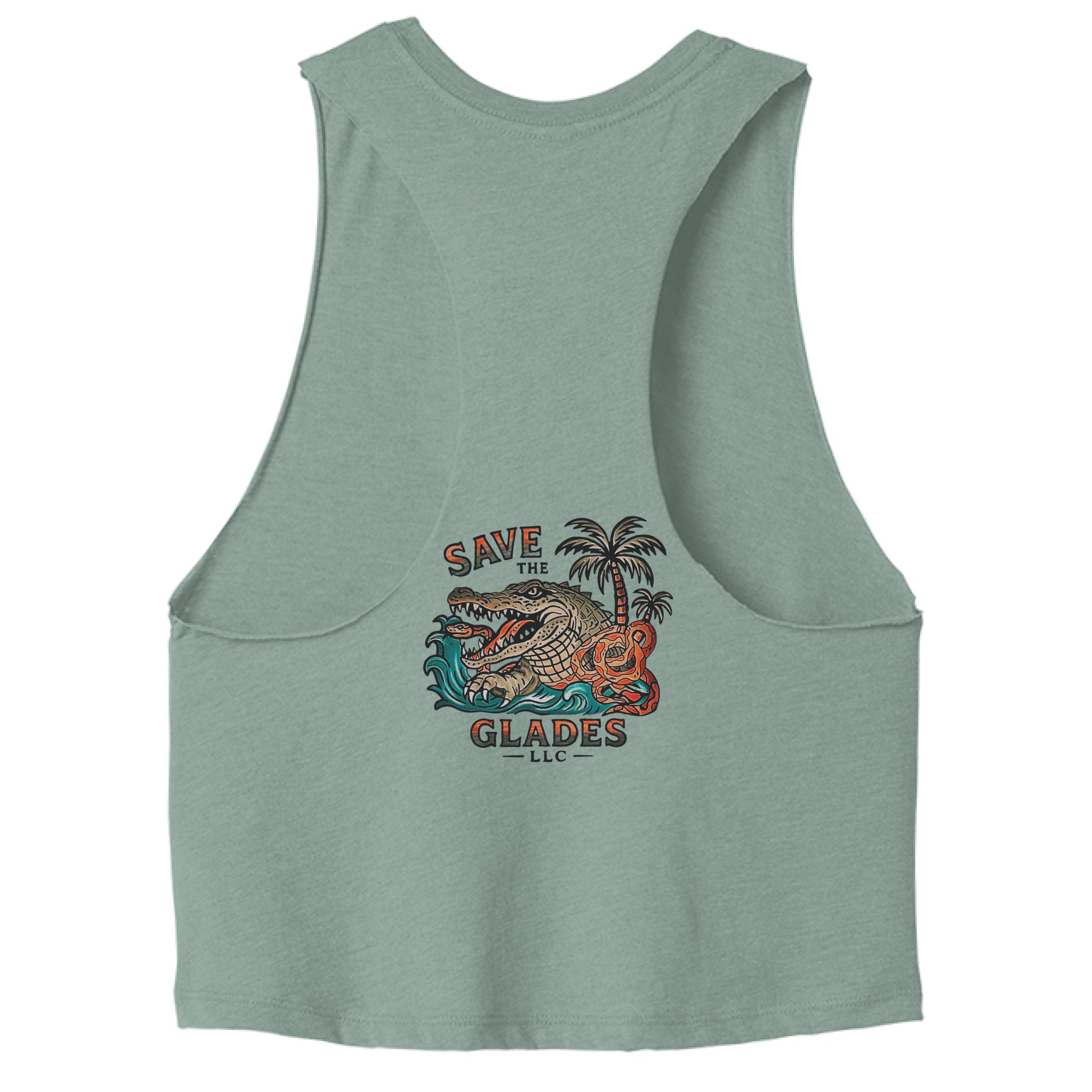 Heather Dusty Blue - BACK