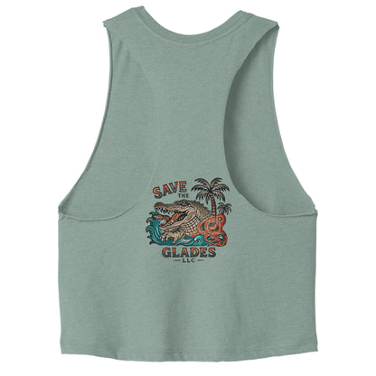 Heather Dusty Blue - BACK