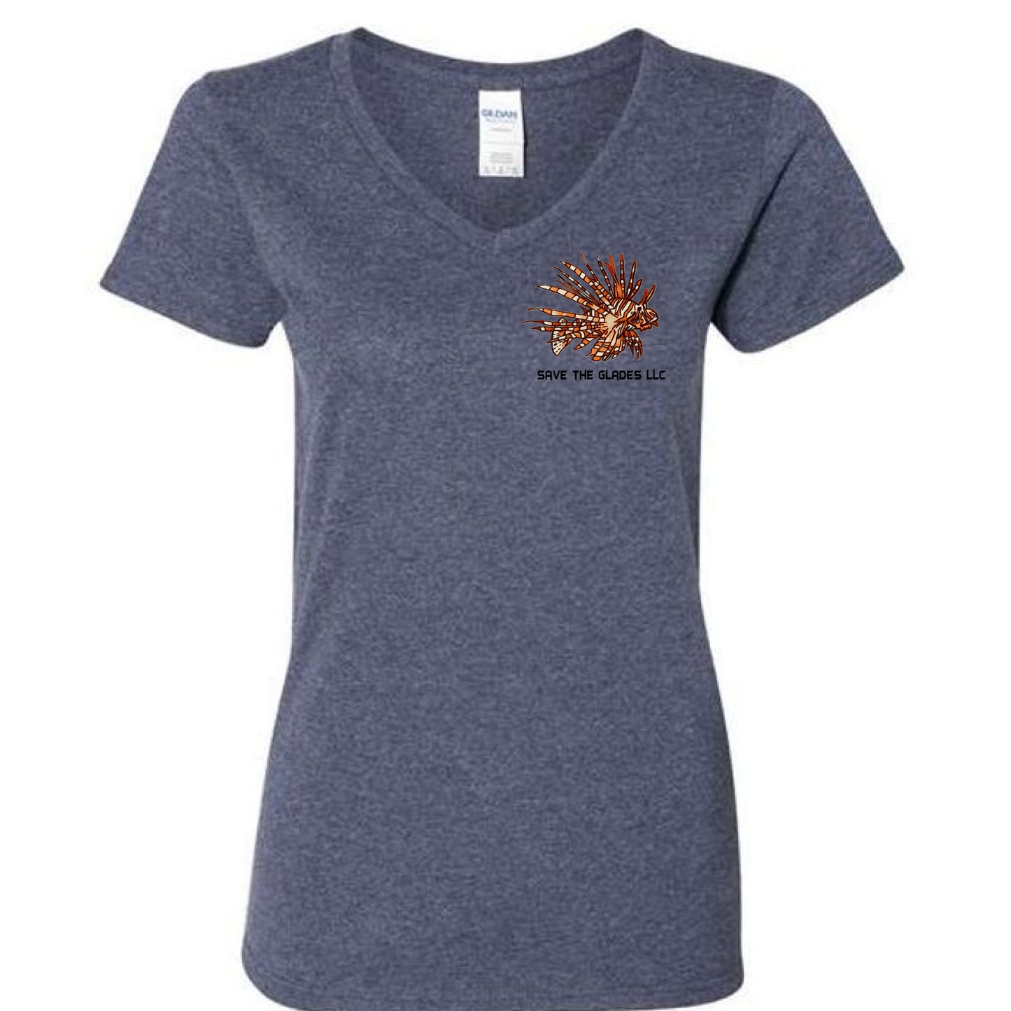 Heather Navy - FRONT