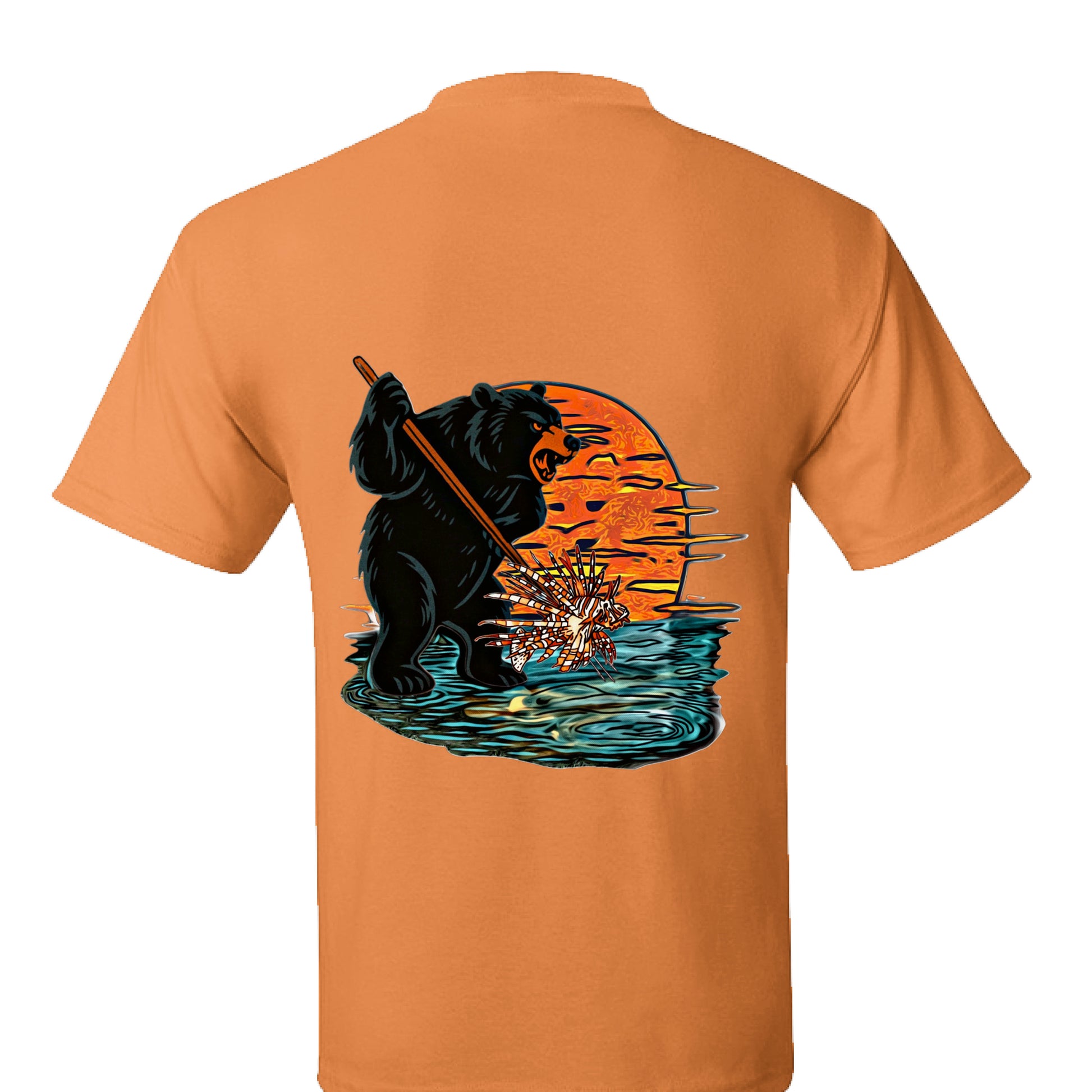 SAFETY ORANGE - BACK