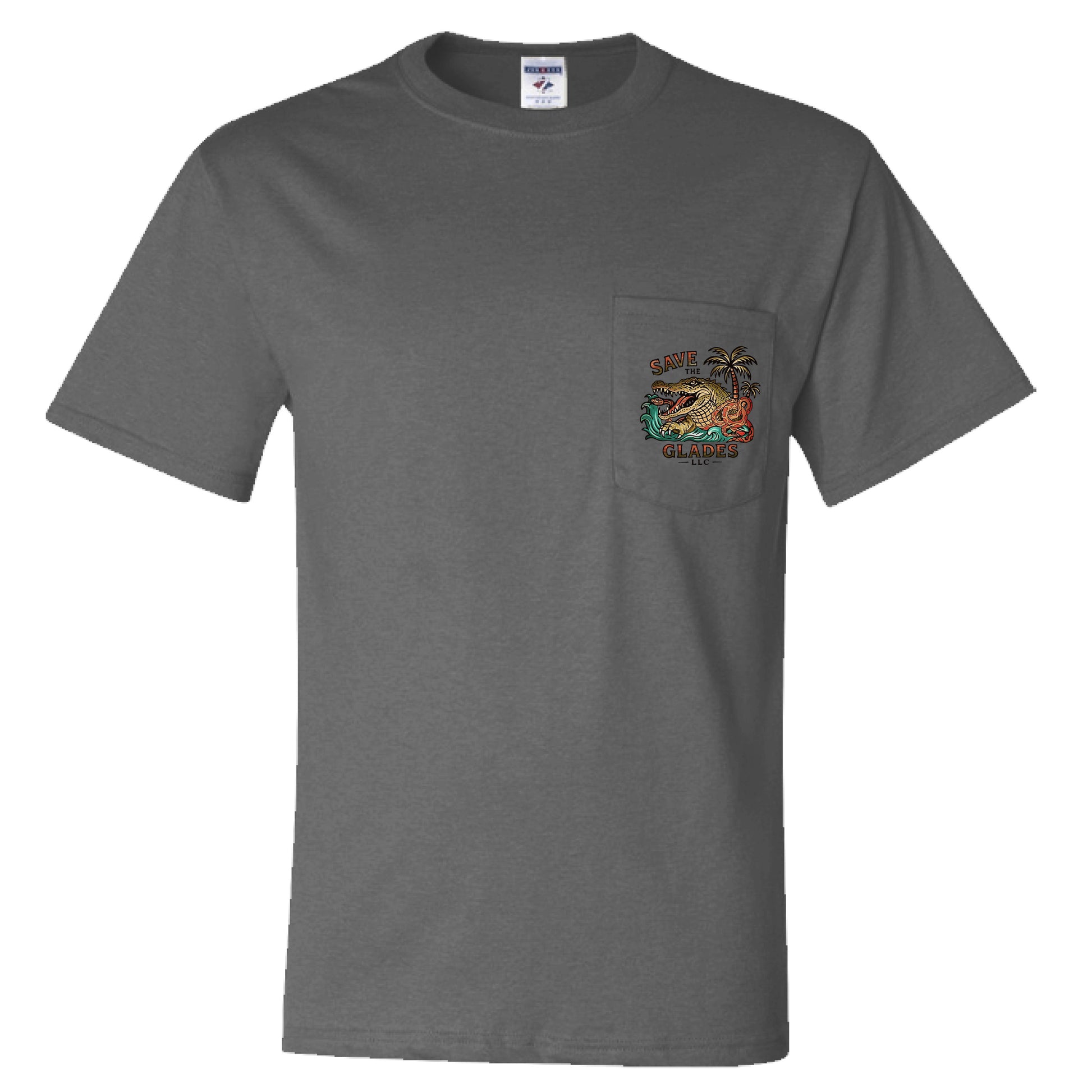 BLACK HEATHER - FRONT