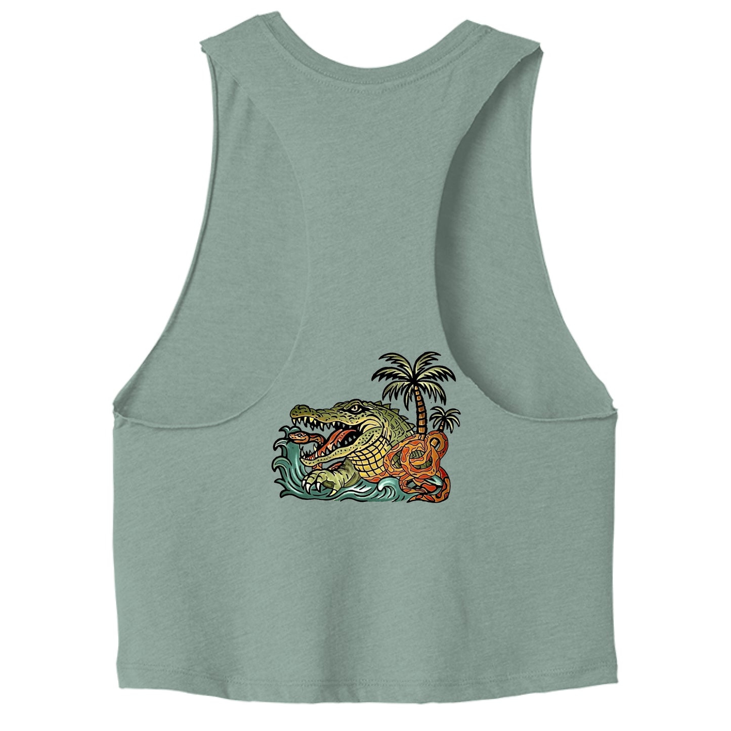 Heather Dusty Blue - BACK