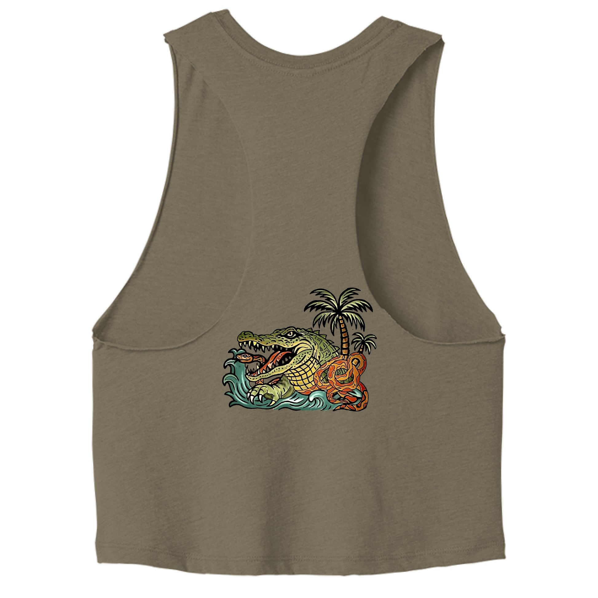 HEATHER OLIVE - BACK