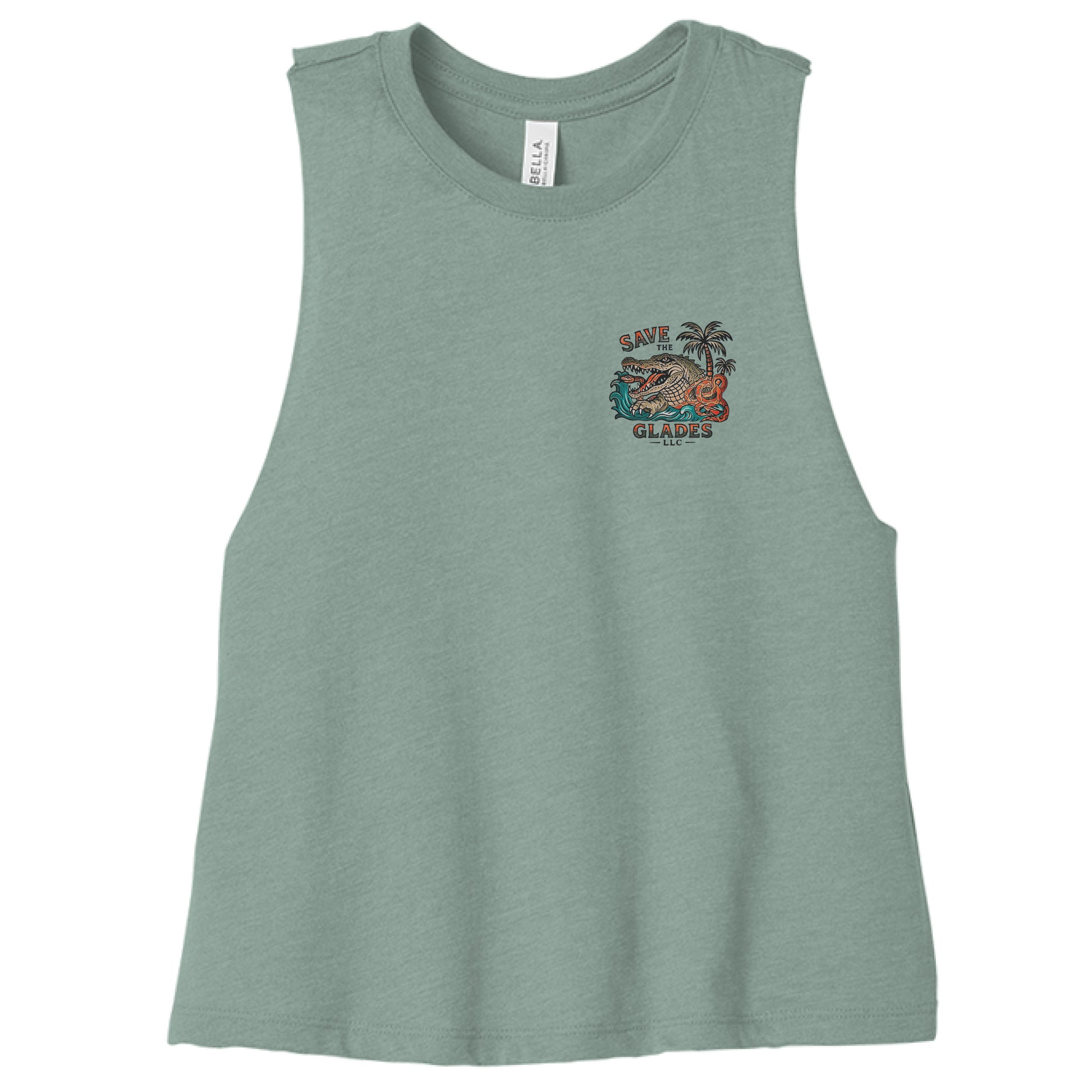 Heather Dusty Blue - FRONT